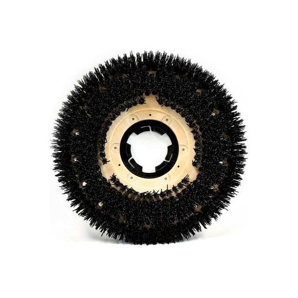 The Malish Corporation Malish 15" MAL-GRIT Grit Brush w/NP-9200 Clutch Plate, Black 813215NP - main